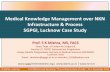 Medical Knowledge Management over NKN Infrastructure ...workshop.nkn.in/2012/Document/slides/Knowledge... · Medical Knowledge Management over NKN Infrastructure & Process SGPGI,