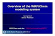 Overview of the WRF/ChemOverview of the WRF/Chem modeling ...gurme/WRF - 01 - Overview [Compatibility Mode].pdf · Distant line-up for WRF/Chem, with various groups working on these