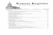 Kris W. Kobach, Secretary of State · 2015-05-07 · Vol. 34, No. 19, May 7, 2015 Kansas Secretary of State 2015 Notices Kansas Register 427 State of Kansas Department of Administration