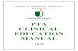 PTA CLINICAL EDUCATION MANUAL · - APTA Clinical Instructor Anecdotal Record - APTA Clinical Instructor Student Program Planning Flow Chart - APTA Clinical Instructor Weekly Planning