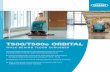 T500 / T500e Orbital Brochure...EQUIPMENT CREATING A CLEANER, SAFER, HEALTHIER WORLD. T500/T500e ORBITAL WALK-BEHIND FLOOR SCRUBBER Delivering high performance and consistent results