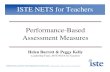 Assessment Measures Performance-Based ISTE NETS for …electronicportfolios.com/portfolios/AssessNETST2004.pdfPerformance-Based Assessment Measures Helen Barrett & Peggy Kelly Leadership