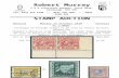 Robert Murray Stamp Auction · Web view( --; the above lot, and all others similar in this auction marked “(” have been catalogued from the 2010 Stamps of the World catalogue.