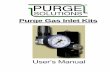 Purge Gas Inlet Kits - Purge Solutions Gas Inlet... · equipment’s enclosure is being supplied by the Purge Solutions, Inc. Purge Gas Inlet Kits are opened. The power to any Purge