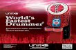 unit€ World's Fastest Drummer COMPETITIVE SPEED …unit€ World's Fastest Drummer COMPETITIVE SPEED DRUMMING TICKET REDEMPTION fastest Dr soo PRIi Unit-e Technologies, L.C. 1414