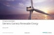 Company presentation Siemens Gamesa Renewable Energy · Market Capitalization Siemens Gamesa ... “To be the global leader in the renewable energy industry driving the transition