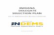 INDIANA DELEGATE SELECTION PLAN · For the 2020 Democratic National Convention Section I Introduction & Description of Delegate Selection Process A. Introduction 1. Indiana has a