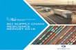 BCI SUPPLY CHAIN RESILIENCE REPORT 2018 · challenge, and it should be given bigger strategic focus in any business. Research like this is an invaluable guide. We know that risk can