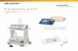 Ultrasonic Aspirator Equipment guide · Equipment guide 1 2 3 SONOPET ® Ultrasonic Aspirator. Keep this end on sterile field, connects to handpiece Pass the shorter tubing with round