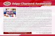 Newsletter Jaipur Chartered Accountants'Jaipur Chartered Accountants' For in House Circulation only No. 1 (2016-2017) March - April 2016 Newsletter The Institute of Chartered Accountants