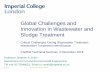 Global Challenges and Innovation in Wastewater and Sludge ... · Critical Challenges Facing Wastewater Treatment: Wastewater Treatment Intensification CIWEM Technical Seminar, 4 December