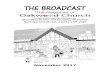 The Magazine of - Oakwood Church November Broadcast Web Edition at 25-10... · Carl Philipp Emanuel Bach – Magnificat Antonio Vivaldi – Dixit Dominus Saturday 11 November 2017