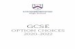 GCSE Options Booklet · Latin, Classical Greek or Classical Civilisation) at GCSE level. Universities value this because it demonstrates your essay writing skills. If the subjects