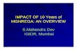 IMPACT OF 10 Years of MGNREGA: AN OVERVIEW S.Mahendra …nirdpr.org.in/nird_docs/srsc/srsc261016-27.pdf · –– User questionnaire, community questionnaire, User questionnaire,