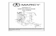 MARCY SMITH MACHINE SM-4008...MARCY® SMITH MACHINE SM-4008 IMPORTANT: Please read the Important Safety Notice and Assembly Information in the Owner’s manual before assembling this