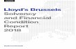 Lloyd’s Brussels Solvency and Financial Condition Report · 2019-04-18 · Lloyd’s Insurance Company S.A ... company under the Belgian law. Lloyd’s Brussels is headquartered
