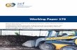 Working Paper 176 - ZEF · 2018-11-30 · Working Paper 176 Institutional framework and financial arrangements for supporting the adoption of Resource Recovery Reuse technologies