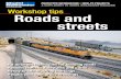 MAGAZINE Workshop tips Roads and streets · 2017-04-14 · P Roads and Streets • W hether they’re two-lane highways through backwater country or heavily traveled routes with over-passes,