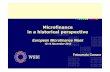 Microfinance in a historical perspective - e-MFP · 2019-05-21 · IV.African microfinance History Microfinance practices are not new in Africa. Traditional and informal African savings