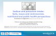 Sodium and potassium intake: facts, issues and ... · Sodium and potassium intake: facts, issues and controversies. nutritional and public health perspectives Francesco P Cappuccio