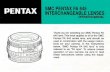 pentax-manuals.compentax-manuals.com/manuals/medformat/fa lens early.pdf · 2008-09-07 · PENTAX 22168' O A 22 16118 SMC PENTAX FA 645 INTERCHANGEABLE LENSES OPERATING MANUAL Thank