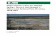 Water-Chemistry Data for Selected Springs, Geysers, and ... · Water-Chemistry Data for Selected Springs, Geysers, and Streams in Yellowstone National Park, Wyoming, 1999-2000 By