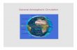 General Atmospheric Circulation - Earth and Environmental ... · General Atmospheric Circulation. Take away Concepts and Ideas Global circulation: The mean meridional (N-S) circulation