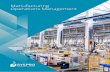 Manufacturing Operations Management - SYSPRO Asia Pacific · MANUFACTURING OPERATIONS MANAGEMENT POWERED BY LYNQ | 7 Manufacturing Operations Management meets all of your production
