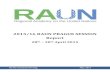 2015/16 RAUN PRAGUE SESSION Report...2015/16 RAUN PRAGUE SESSION Report ... (RAUN). After a careful selection of the new participants and a comprehensive preparation phase, the RAUN