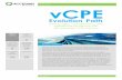 Evolution Path - Accedian · 2015-06-28 · vCPE Evolution Path • March 2015 2 Worldwide Carrier Ethernet Services The opportunity is significant for CSPs who adapt to a new delivery