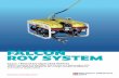 FALCON ROV SYSTEM · Class I Remotely Operated Vehicle Highly versatile and portable, the Falcon is a lightweight ROV and a cost-efficient platform for a large number of offshore