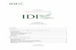 Utvecklingen av Interpersonal Dynamics Inventory (IDI) · 2019-09-03 · 2 Version 2019-09-03 Inledning Interpersonal Dynamics Inventory (IDI) är ett instrument som mäter det intryck