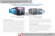 Small business servers: Database and email performance · Small business servers: Database and email performance WORKLOAD When we tested the HP ProLiant ML110 G5 servers running in