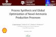 Process Synthesis and Global Optimization of Novel Ammonia ... · Process Synthesis and Global Optimization of Novel Ammonia Production Processes C. DogaDemirhan1,2, William W. Tso1,2,