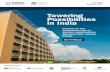 Towering Possibilities in India · 2025, nearly half of India’s population, an estimated 543 million people, will live in cities. 3 India’s power demand is also projected to quadruple
