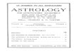 OF INTEREST AU ASTROLOGERS ASTROLOGY...of interest to au astrologers astrology the astrologers* quarterly issued under the auspices of the astrological lodge of london and devoted