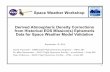 Derived Atmospheric Density Corrections from Historical ... · Derived Atmospheric Density Corrections from Historical EOS Mission(s) Ephemeris Data for Space Weather Model Validation