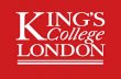 CHANTLER SAIL CENTRE INDUCTION - King's College London · CHANTLER SAIL CENTRE INDUCTION Effective from September 2015 Chantler Simulation and Interactive Learning Centre ... Welfare