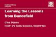 lessons from Buncefield · –New tanks designed to BS EN 14015 or API 650 –new tanks should be of single-bottom design –‘frangible roof’ construction, or equipped with an