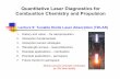 Lecture 9: Tunable Diode Laser Absorption (TDLAS) · Lecture 9: Tunable Diode Laser Absorption (TDLAS) 1. History and vision –for aeropropulsion 2. Absorption fundamentals 3. Absorption