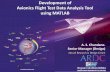 Development of Avionics Flight Test Data Analysis Tool ... · analysis of avionics systems/ LRUs. Test data is analysed by the designer and presented to Flight Operations group before