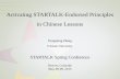 Activating STARTALK-Endorsed Principles in Chinese Lessons · Activating STARTALK-Endorsed Principles in Chinese Lessons Dongming Zhang Furman University STARTALK Spring Conference