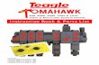 Instruction Book & Parts List · Tomahawk 808S From Serial No. 2000 Tomahawk 8080 From Serial No. 3800 Tomahawk 9090 From Serial No. 1600 Tomahawk 1005 From Serial No. 1501 Tomahawk