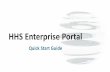 HHS Enterprise PortalHHS Enterprise Portal TEXAS Health and Human Services System System Use Notification Vãning: This is a Texas Health and Human Services intormation resources system