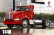 KENWORTH · economical-to-operate PACCAR PX-8 engine, or the optional Cummins ISL engine. Standard equipment includes best-in-class forward lighting with Halogen projector headlamps,