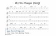 Rhythm Changes (Cmaj) - The Six StringsRhythm Changes (Cmaj) CMaj7 A7 D-7 G7 CMaj7 A7 D-7 G7 G-7 C7 FMaj7 Bb7 E-7 A7 D-7 G7 D-7 G7 CMaj7 E7 A7 D7 G7 CMaj7 A7 D-7 G7 CMaj7 A7 D-7 G7
