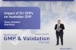 Impact of EU GMPs on Australian GMP · • Original validation method should be compliant with ICH requirements • A gap analysis should be performed to identify additional validation