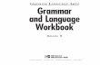 GLENCOE LANGUAGE ARTS Grammar and Language Workbook · 8.57 Pronoun-Antecedent Agreement with Indefinite Pronoun Antecedents .....191 8.58 Clear Pronoun Reference ..... ..193