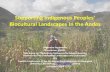 Supporting Indigenous Peoples’ · Alejandro Argumedo Asociacion ANDES Side Event on “Mobilizing Resources for Mainstreaming Biodiversity into Production Landscapes and Seascapes”