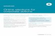Online elections for corporate actions - Macquarie · and reminders about any outstanding elections for your clients. Corporate action offer documents will be available online, ...